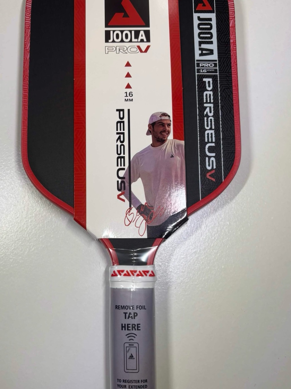 JOOLA Perseus V Pickleball Paddle - Red/Black